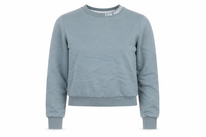 Womens UK Size XS The North Face Blue Pullover Sweatshirt