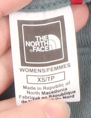 Womens UK Size XS The North Face Blue Pullover Sweatshirt