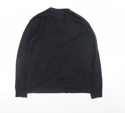 Mens UK Size M Levi's Black  T-Shirt