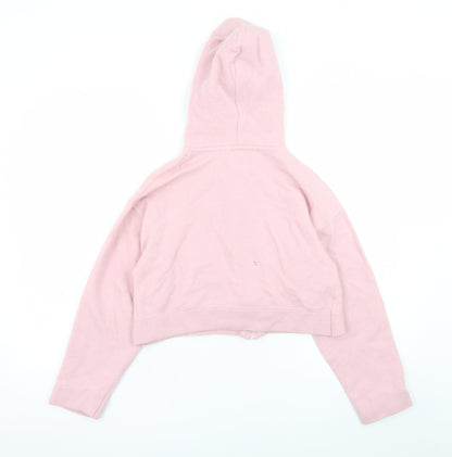 Womens UK Size XS Juicy Couture Pink Full Zip Hoodie