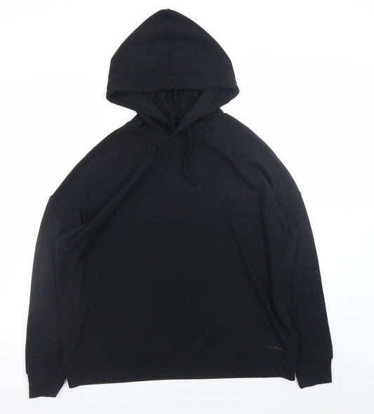 Womens UK Size 12 USA Pro Black Pullover Hoodie