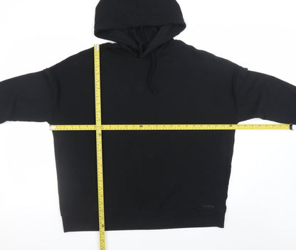 Womens UK Size 12 USA Pro Black Pullover Hoodie