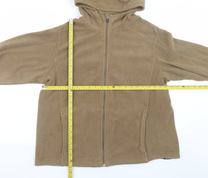 Mens UK Size M Lands' End Brown Basic Jacket