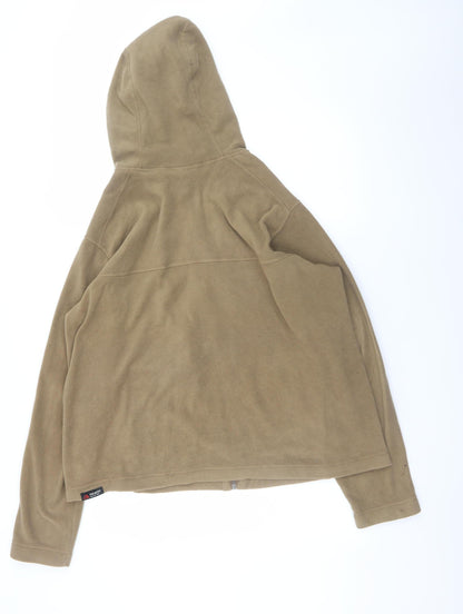 Mens UK Size M Lands' End Brown Basic Jacket