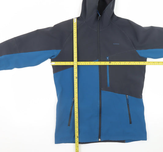 Boys UK Size 14-15 Years Quechua Blue Soft Shell