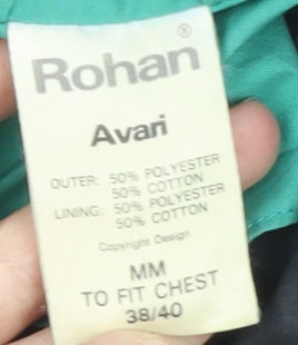 Mens UK Size M Rohan Black Parka Coat
