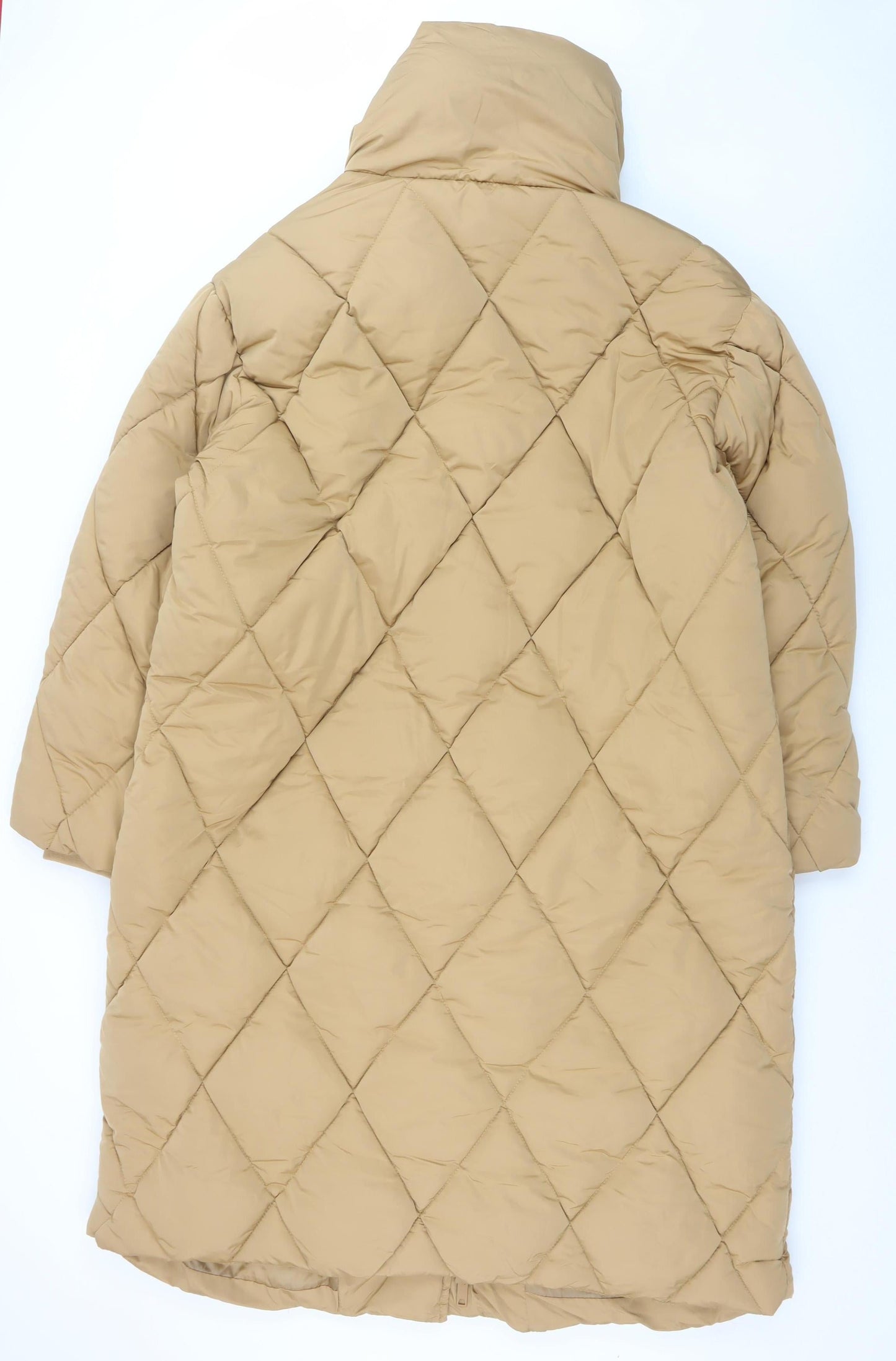 Womens UK Size 20 Yours Beige Puffer Jacket