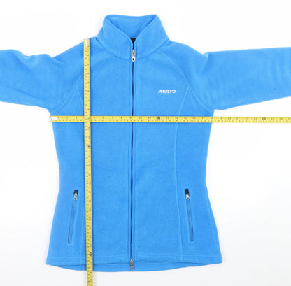 Womens UK Size 10 MUSTO Blue Basic Jacket