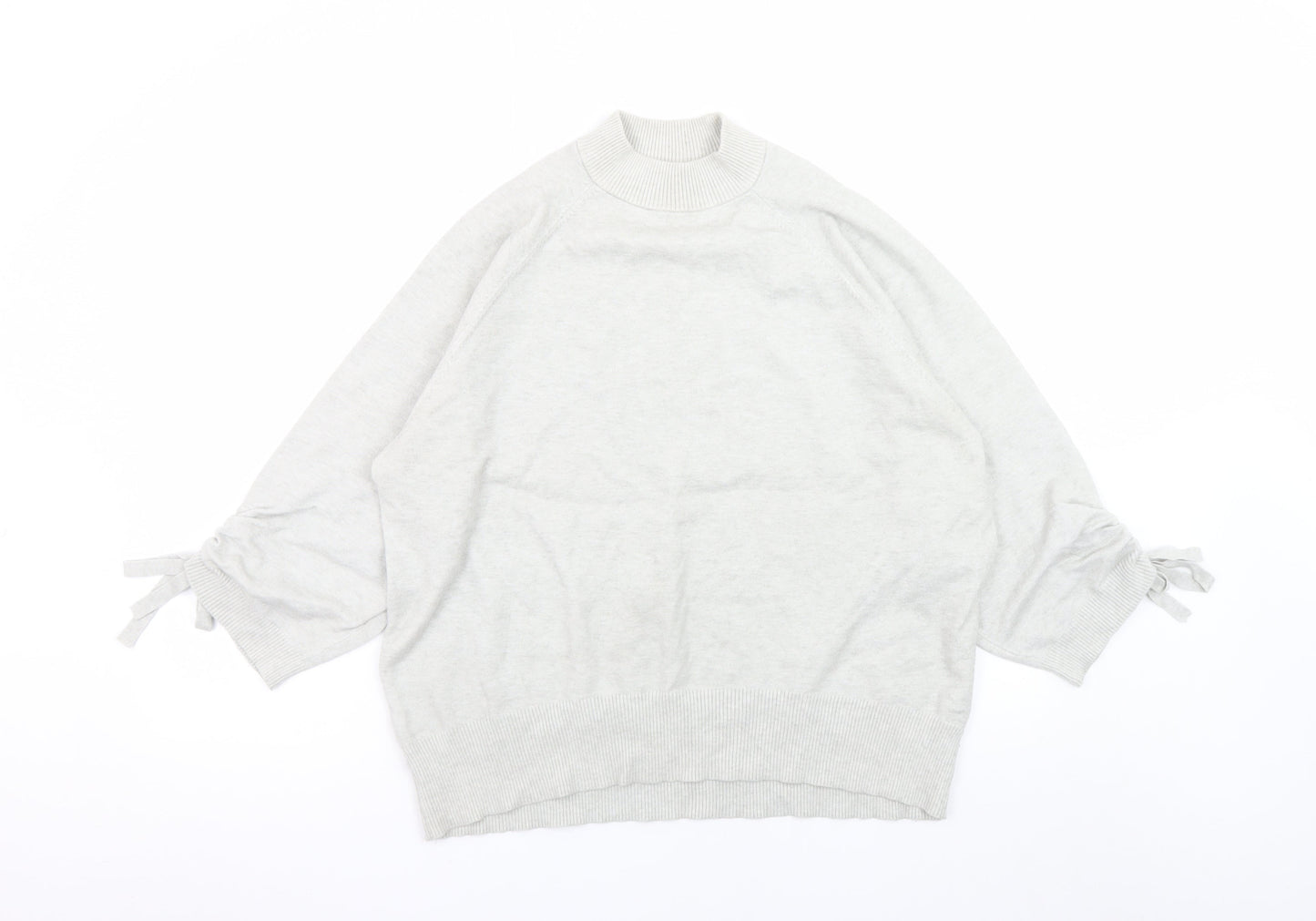 Womens UK Size 14 F&F Grey Pullover Jumper