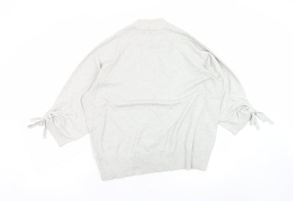 Womens UK Size 14 F&F Grey Pullover Jumper