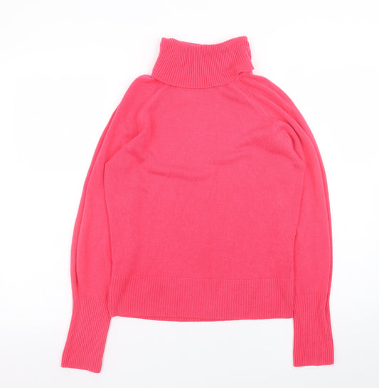 Womens UK Size XS Marks and Spencer Pink Pullover Jumper