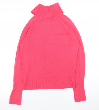 Womens UK Size XS Marks and Spencer Pink Pullover Jumper