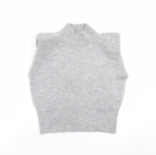 Womens UK Size M ASOS Design Grey Pullover Jumper