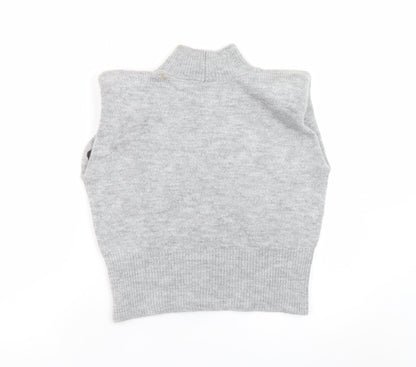 Womens UK Size M ASOS Design Grey Pullover Jumper