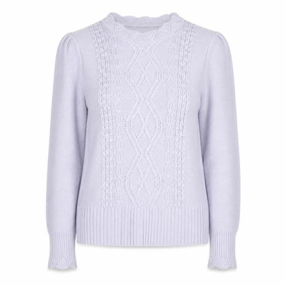 Womens UK Size 12 Oasis Purple Pullover Jumper