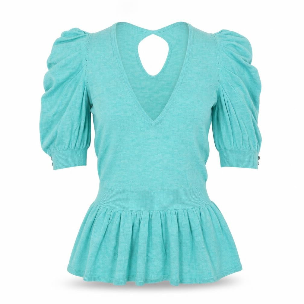 Womens UK Size 6 Miss Selfridge Green Camisole Blouse