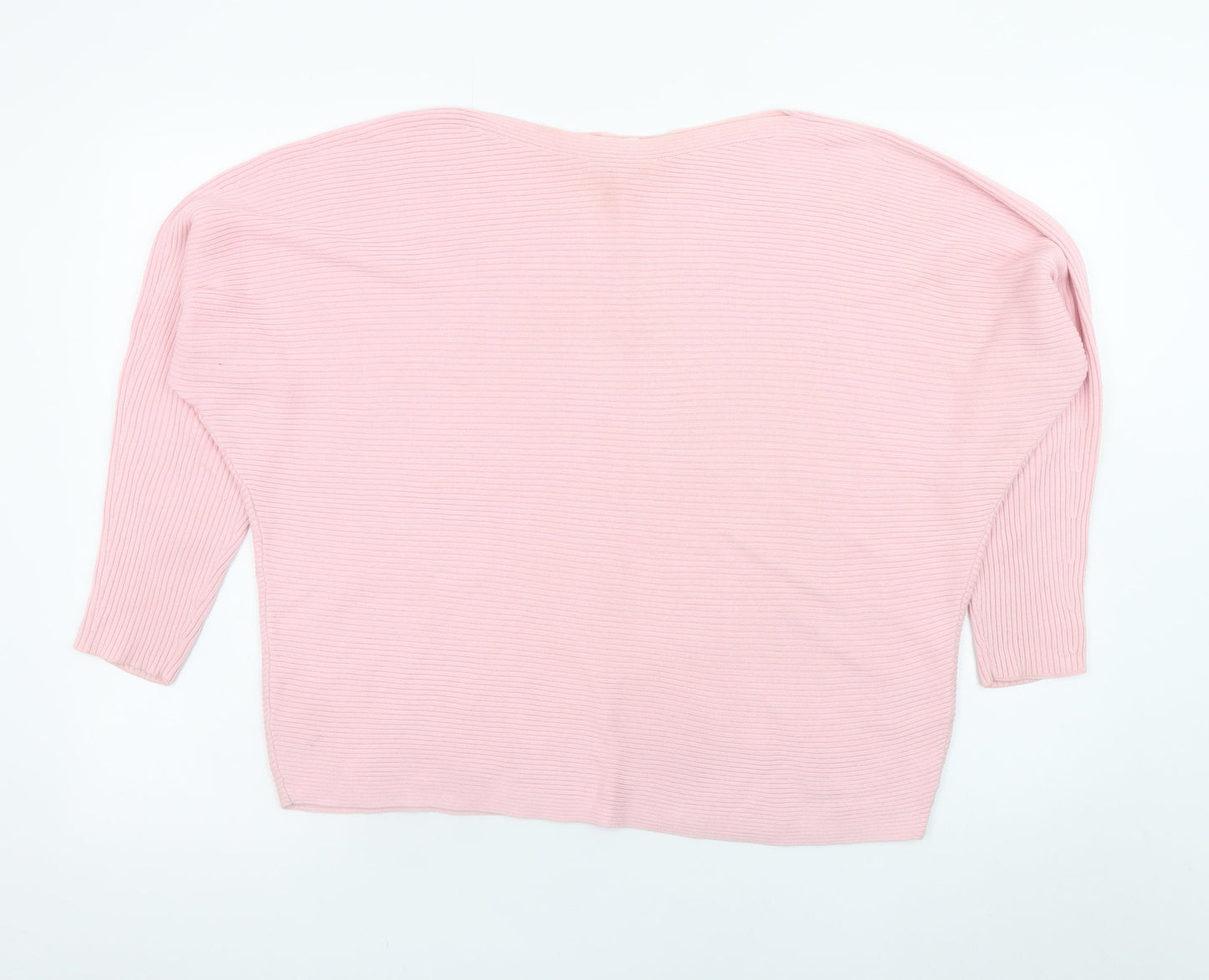 Womens UK Size XS Lace Label of Graded Goods Pink Pullover Jumper