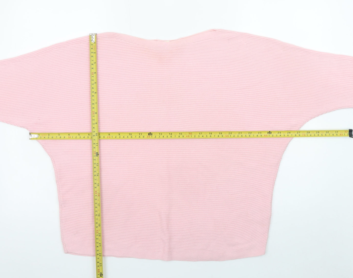 Womens UK Size XS Lace Label of Graded Goods Pink Pullover Jumper