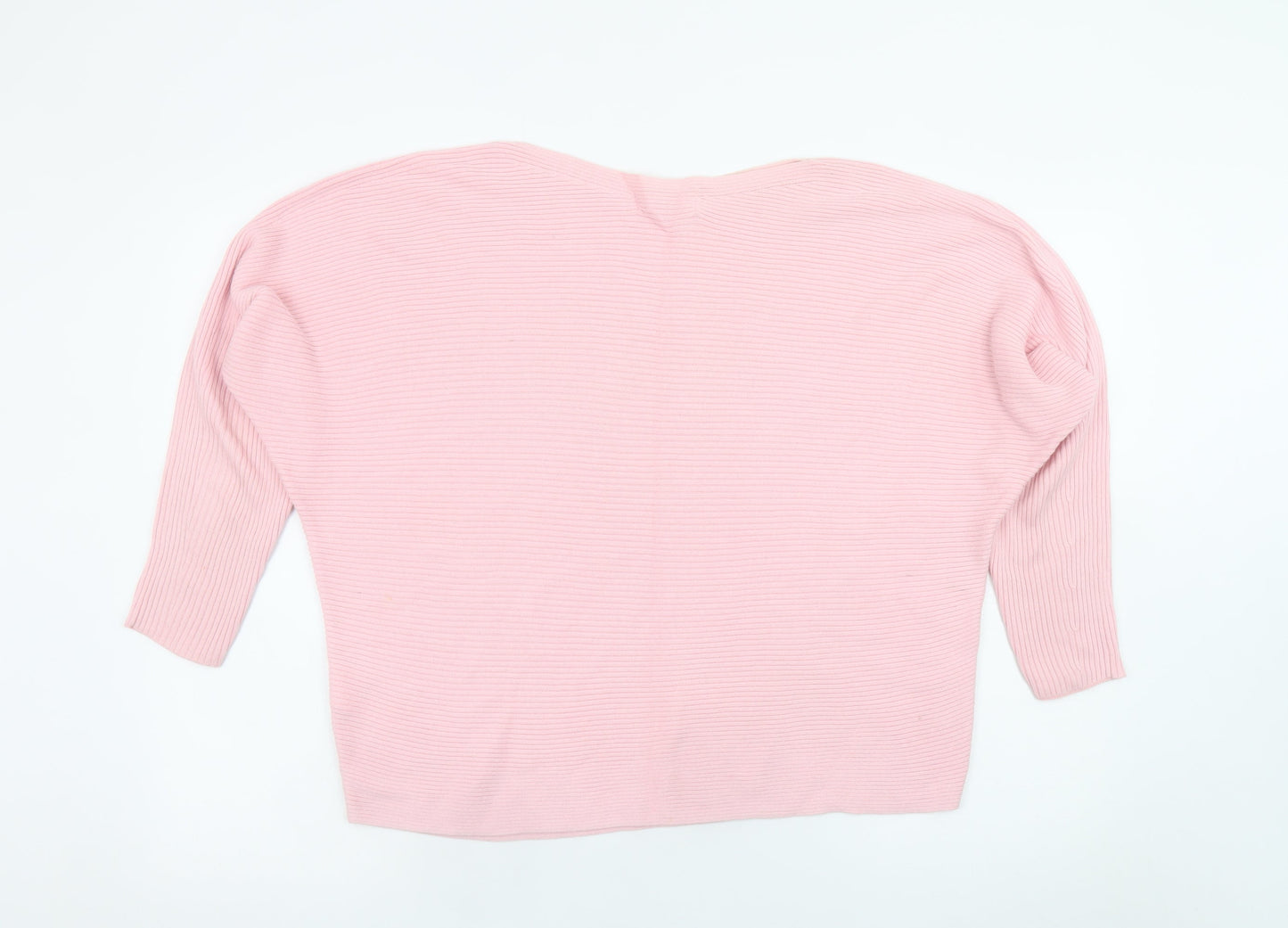 Womens UK Size XS Lace Label of Graded Goods Pink Pullover Jumper