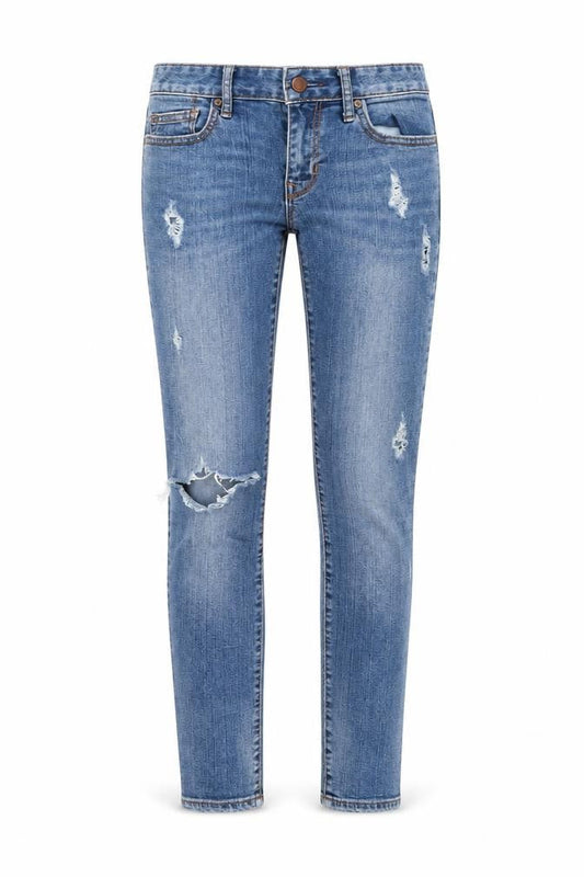Womens UK Size 4 Gap Slim Fit Skinny Blue Jeans