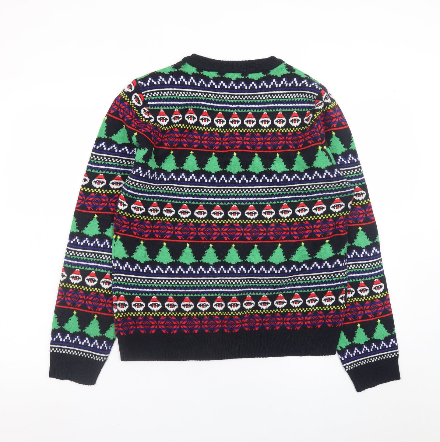 Womens UK Size L Brave Soul Multicoloured Pullover Jumper