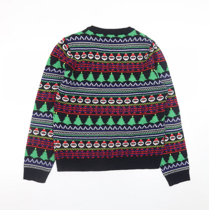 Womens UK Size L Brave Soul Multicoloured Pullover Jumper