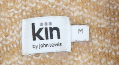 Womens UK Size M Kin by John Lewis Beige Pullover Jumper