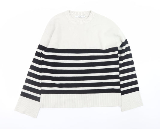 Womens UK Size S NA-KD Black Pullover Jumper