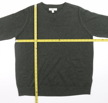 Womens UK Size M Marks and Spencer Green Pullover Jumper