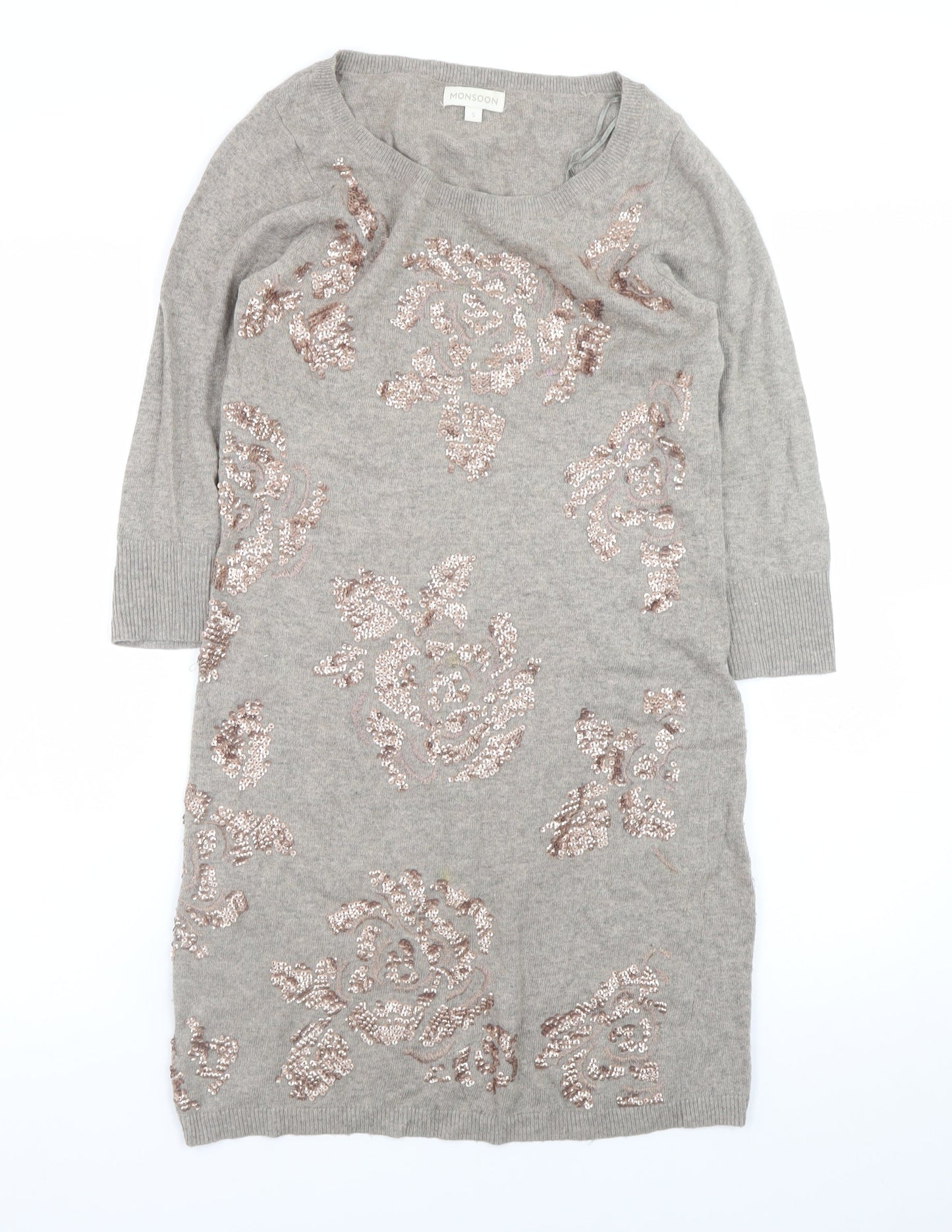 Womens UK Size S Monsoon Jumper Dress