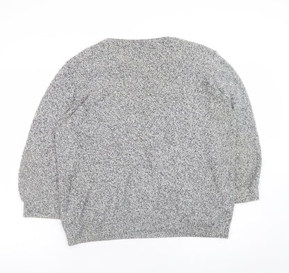 Womens UK Size M Wallis Grey Pullover Jumper