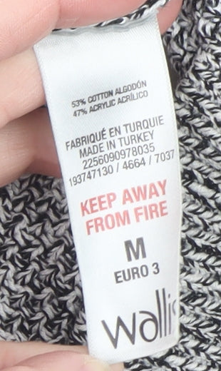 Womens UK Size M Wallis Grey Pullover Jumper