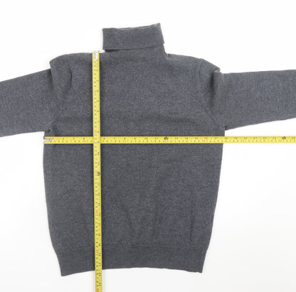 Womens UK Size M Adolfo Dominguez Grey Pullover Jumper