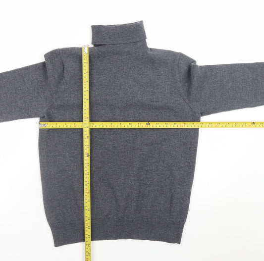 Womens UK Size M Adolfo Dominguez Grey Pullover Jumper