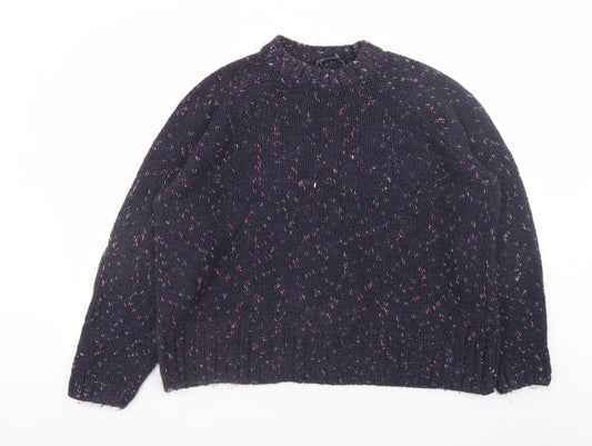 Womens UK Size 18 Marks and Spencer Black Pullover Jumper