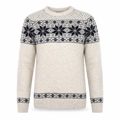 Mens UK Size M Criminal Beige Pullover Jumper