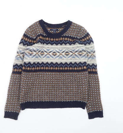 Mens UK Size S GANT Multicoloured Pullover Jumper