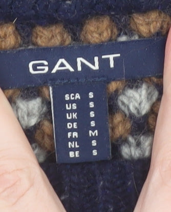 Mens UK Size S GANT Multicoloured Pullover Jumper
