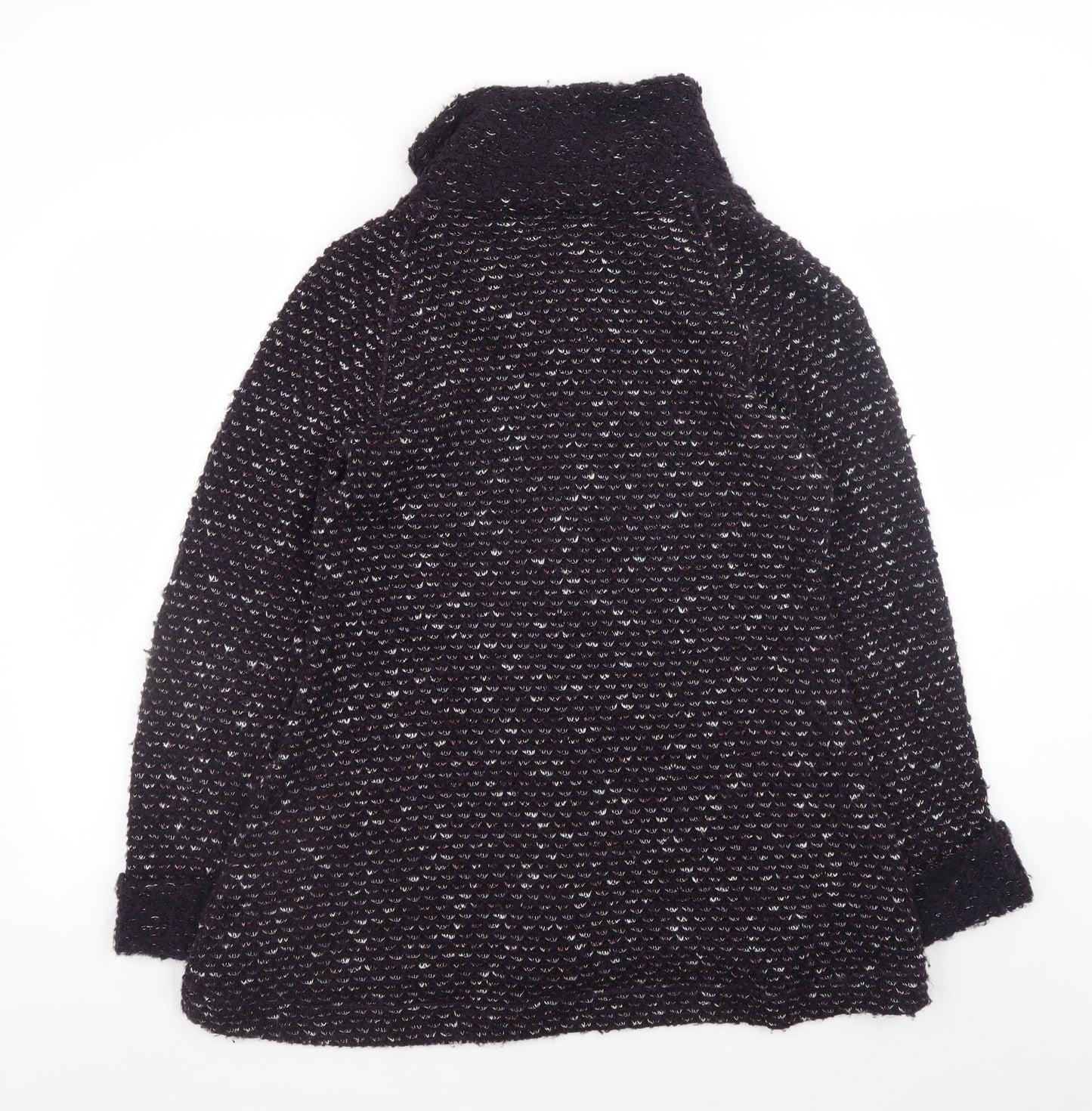 Womens UK Size S Sahara Black Cardigan Jumper