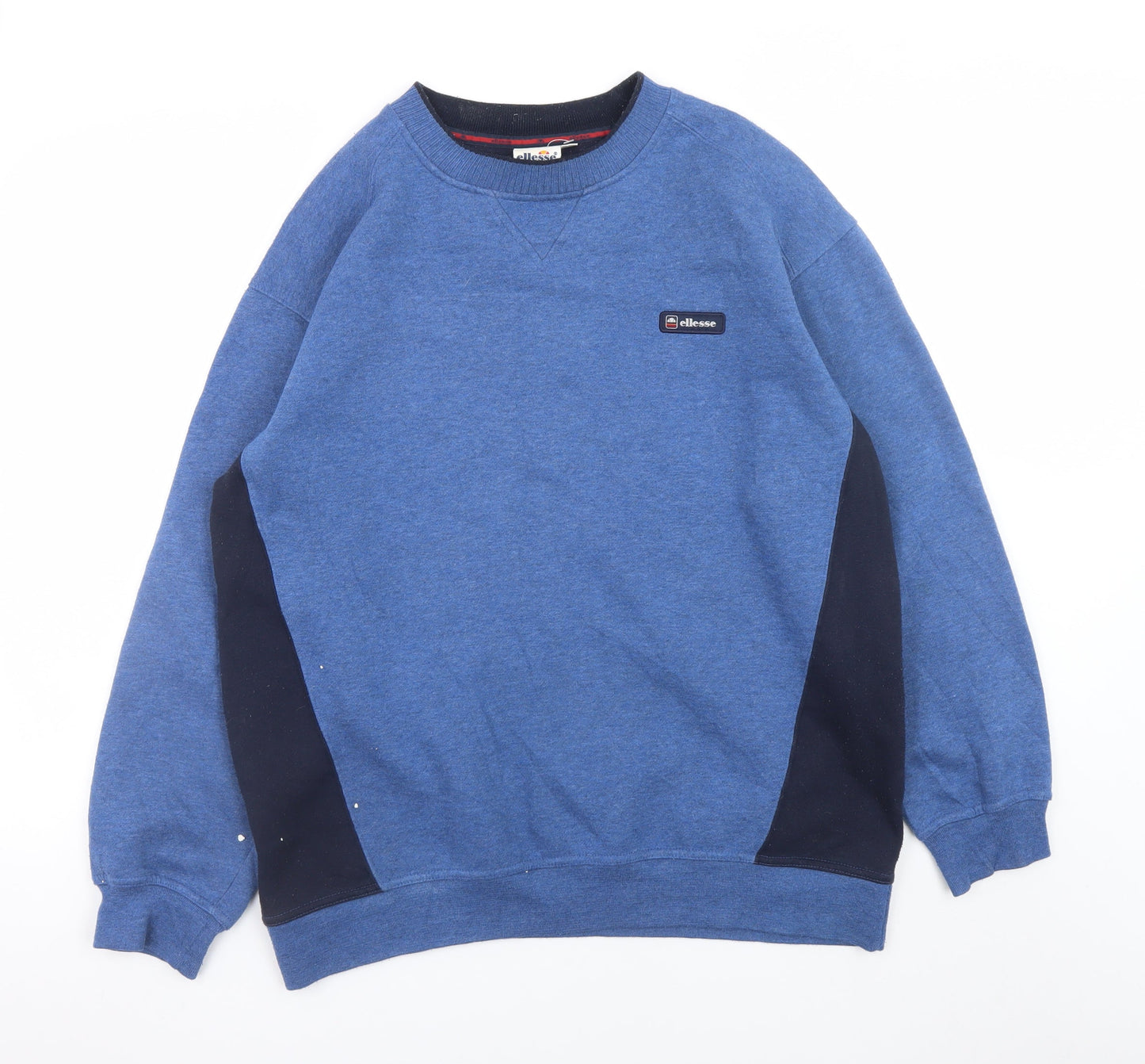 Mens UK Size M ellesse Blue Pullover Sweatshirt