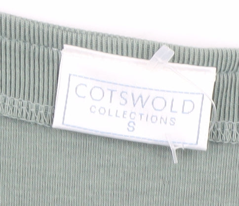 Womens UK Size S Cotswold Collections Green Basic Tank