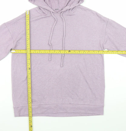 Womens UK Size 8 Marks and Spencer Purple Pullover Hoodie