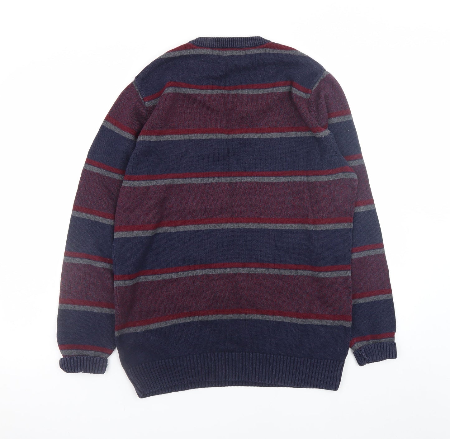 Mens UK Size S Maine New England Blue Pullover Jumper