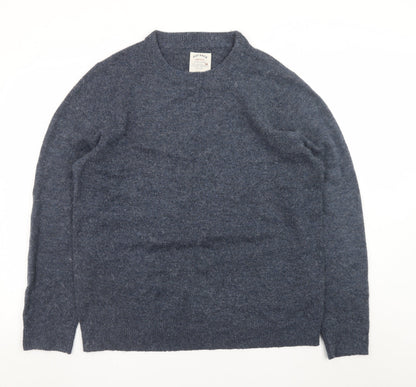 Mens UK Size L Fat Face Blue Pullover Jumper