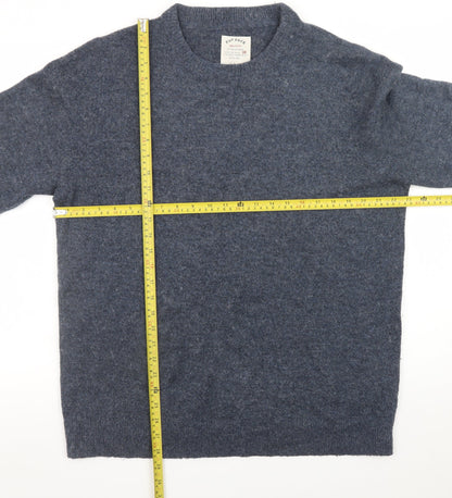 Mens UK Size L Fat Face Blue Pullover Jumper