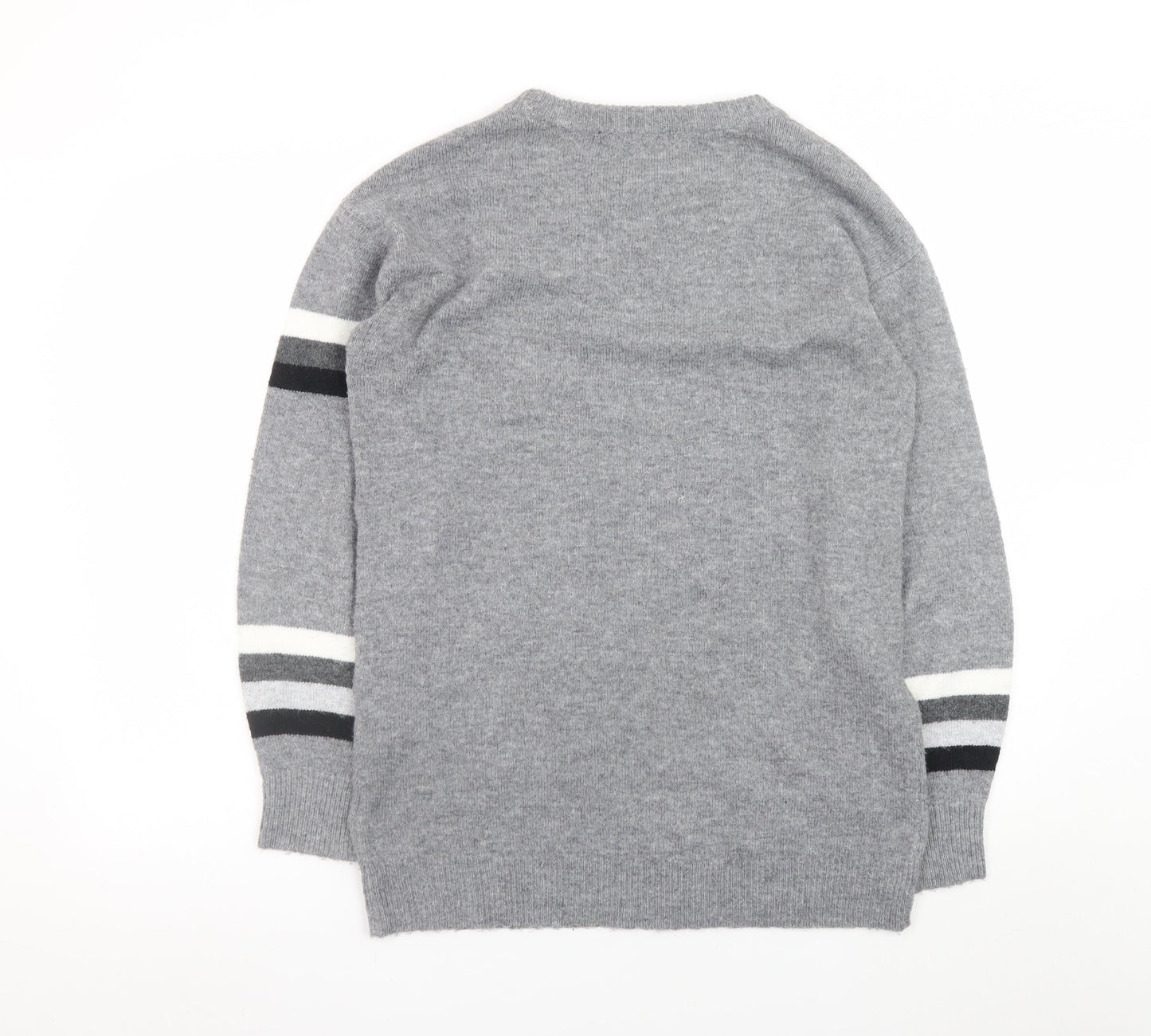 Womens UK Size S NEXT Grey Pullover Jumper