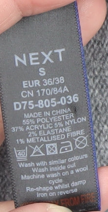 Womens UK Size S NEXT Grey Pullover Jumper