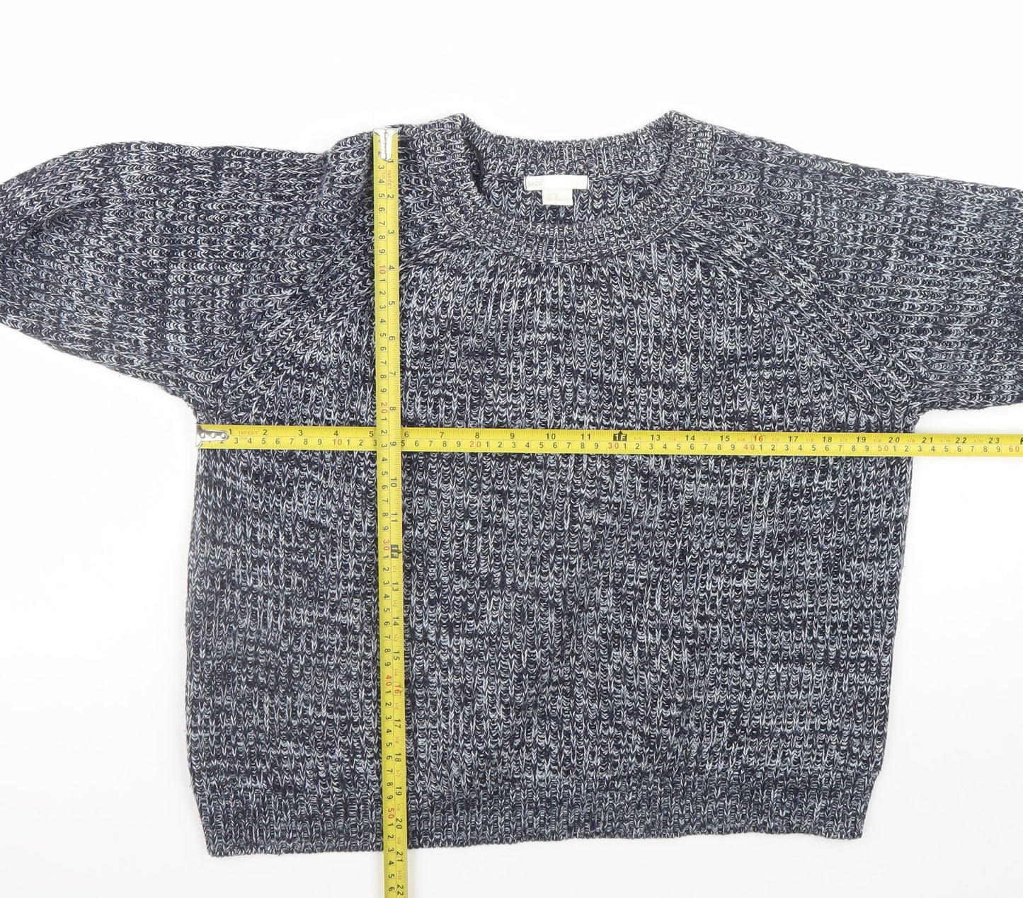 Womens UK Size 12 H&M Grey Pullover Jumper