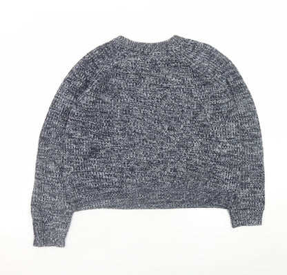 Womens UK Size 12 H&M Grey Pullover Jumper