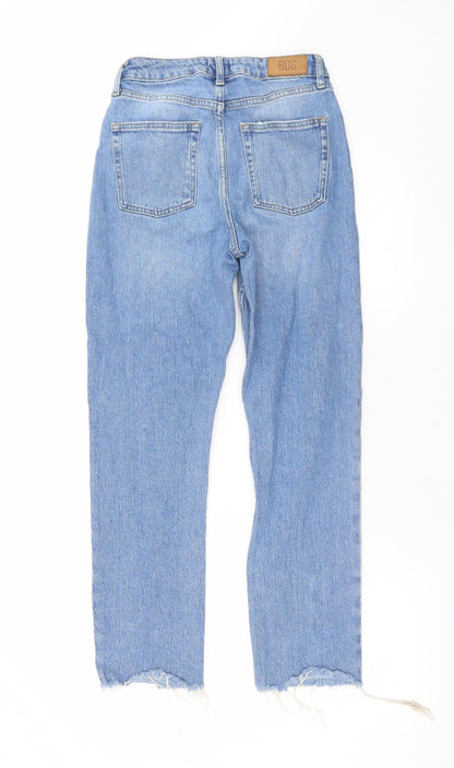 Womens UK Size 8 BDG Urban Outfitters Regular Fit Straight Blue Jeans